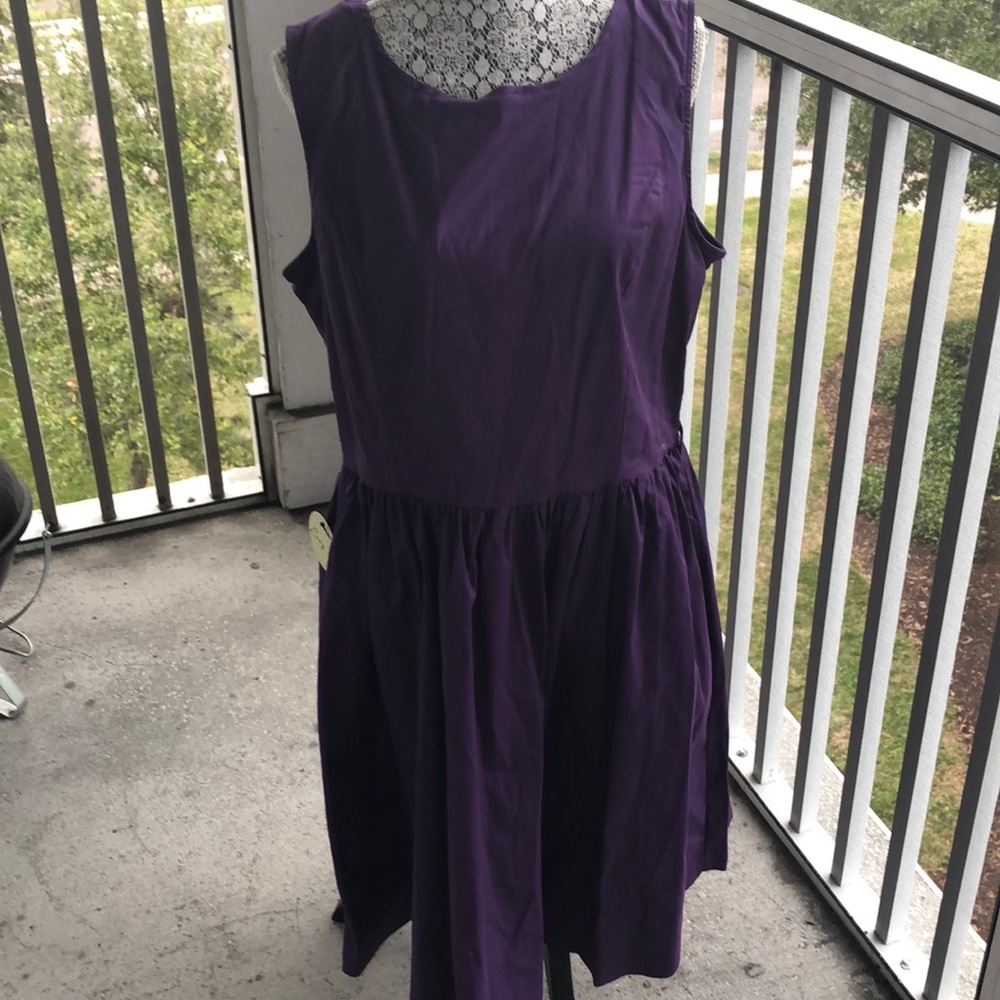 Brand New with Tags. Simple Purple Dress.